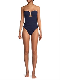 Juliette Texture One-Piece Swimsuit