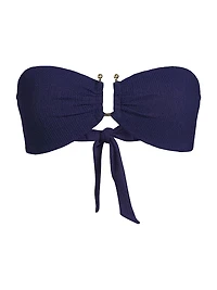 Gina Textured Bikini Top