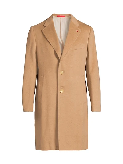 Ross Camel Hair Overcoat