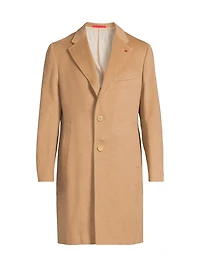 Ross Camel Hair Overcoat