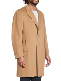 Ross Camel Hair Overcoat
