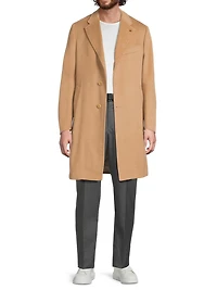 Ross Camel Hair Overcoat