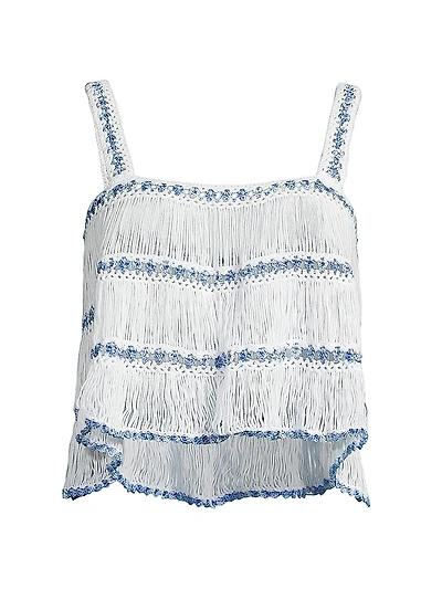 Elsa Crochet Crop Top