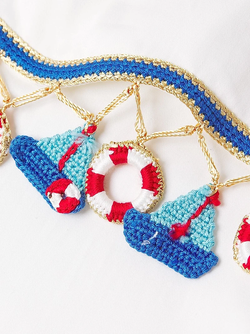 Muse Embellished Sleeveless Minidress