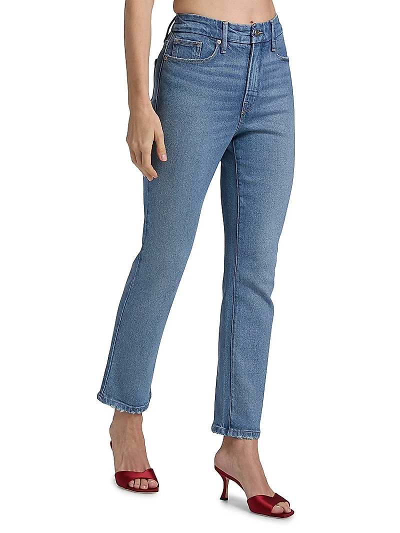 Good Legs Straight-Leg Jeans