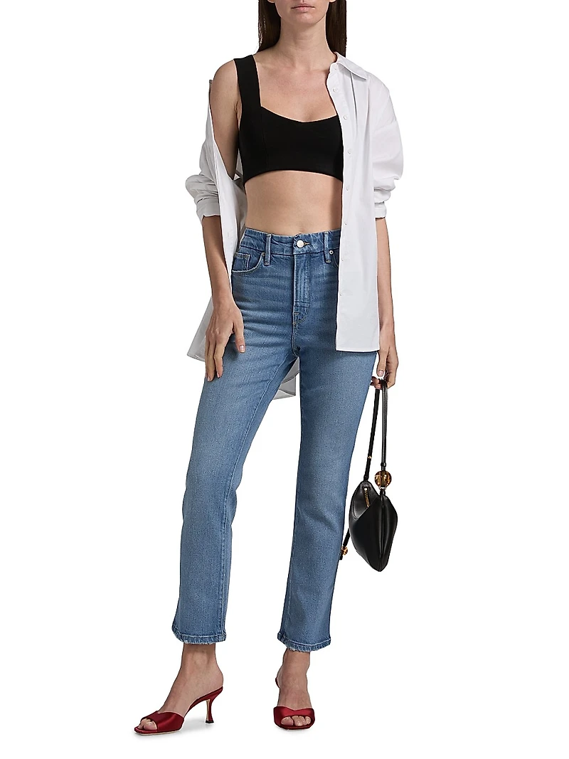 Good Legs Straight-Leg Jeans