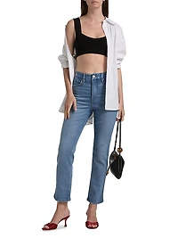 Good Legs Straight-Leg Jeans