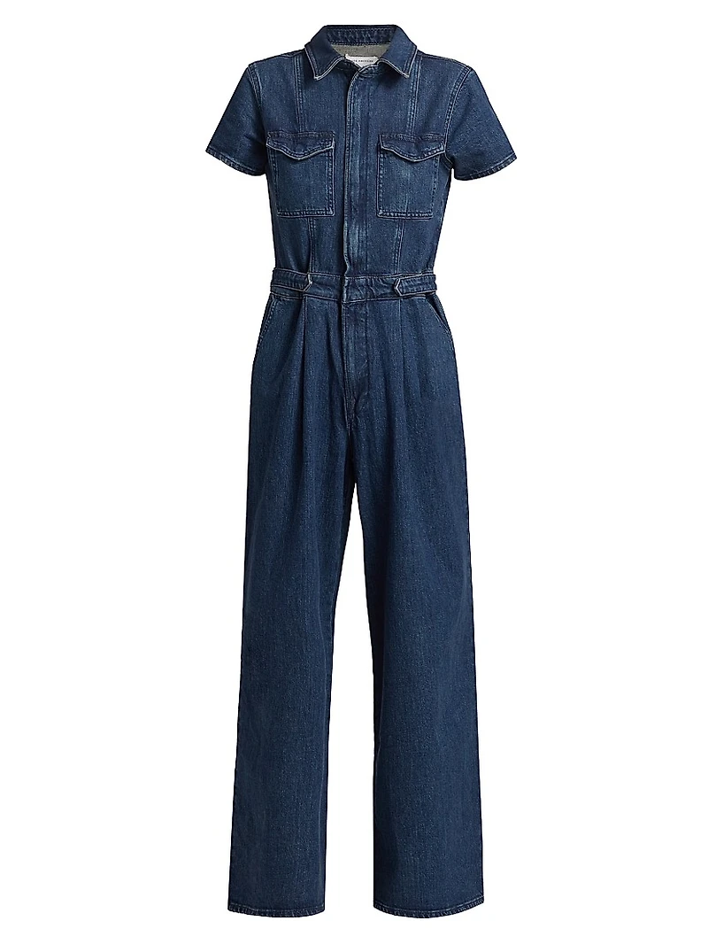 Fit For Success Denim Jumpsuit