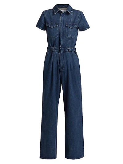 Fit For Success Denim Jumpsuit