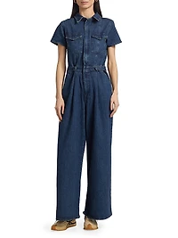 Fit For Success Denim Jumpsuit