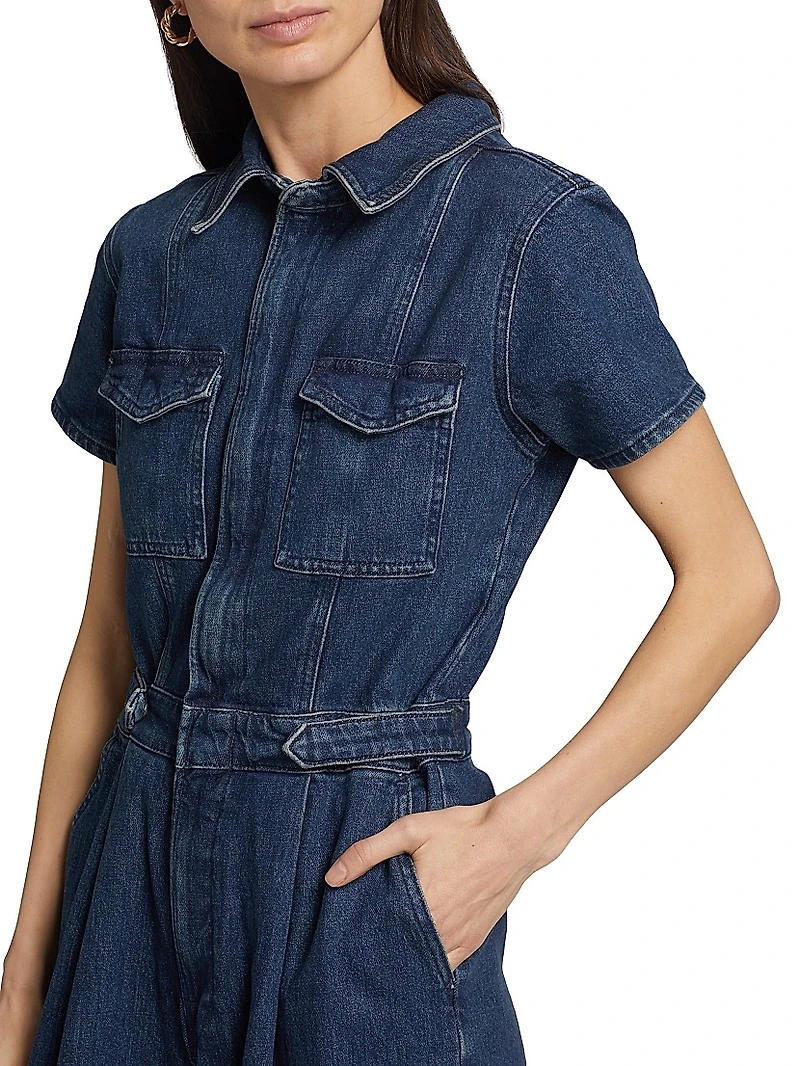 Fit For Success Denim Jumpsuit