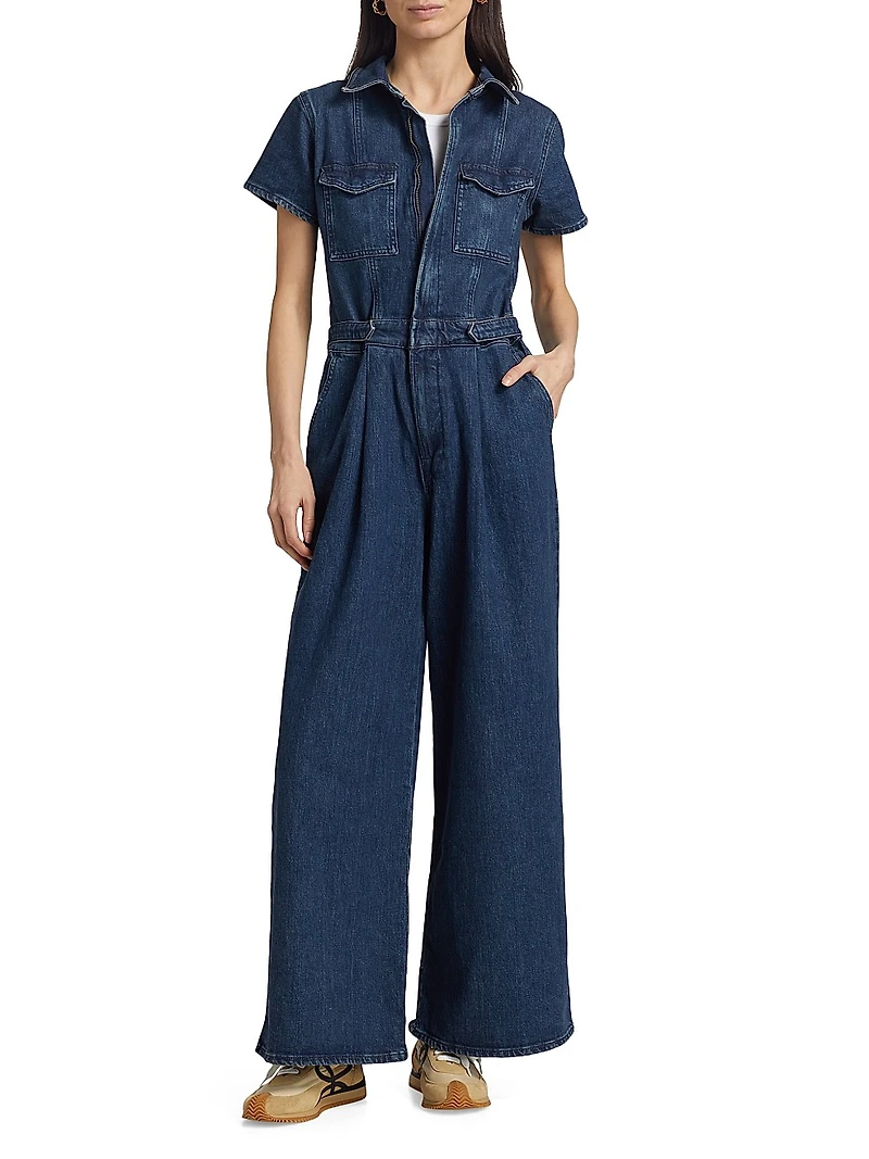 Fit For Success Denim Jumpsuit