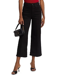 Good Waist Palazzo Cropped Jeans