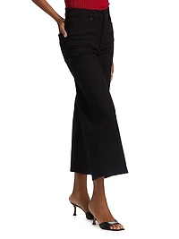 Good Waist Palazzo Cropped Jeans