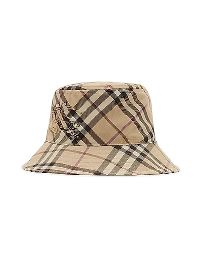 Check Bucket Hat