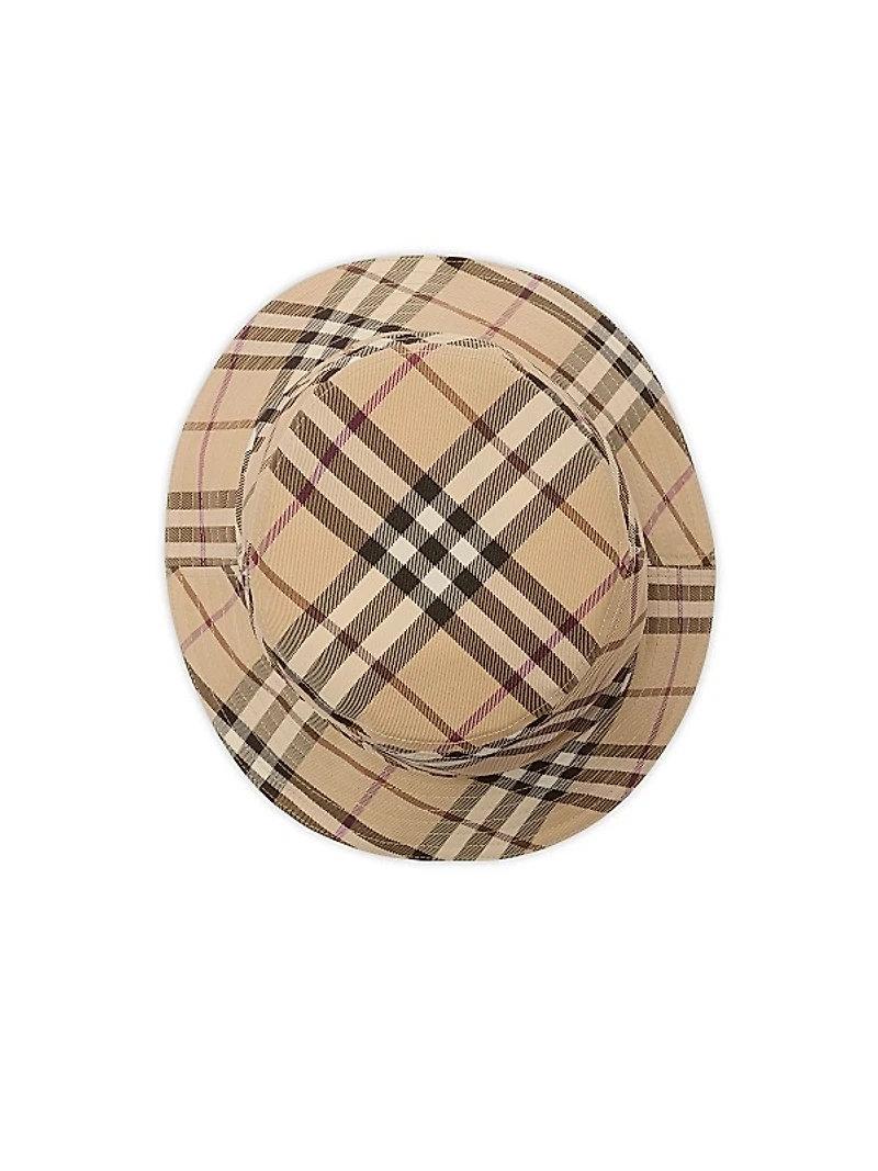 Check Bucket Hat