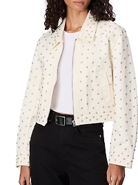 Anya Faux Pearl Cotton Jacket