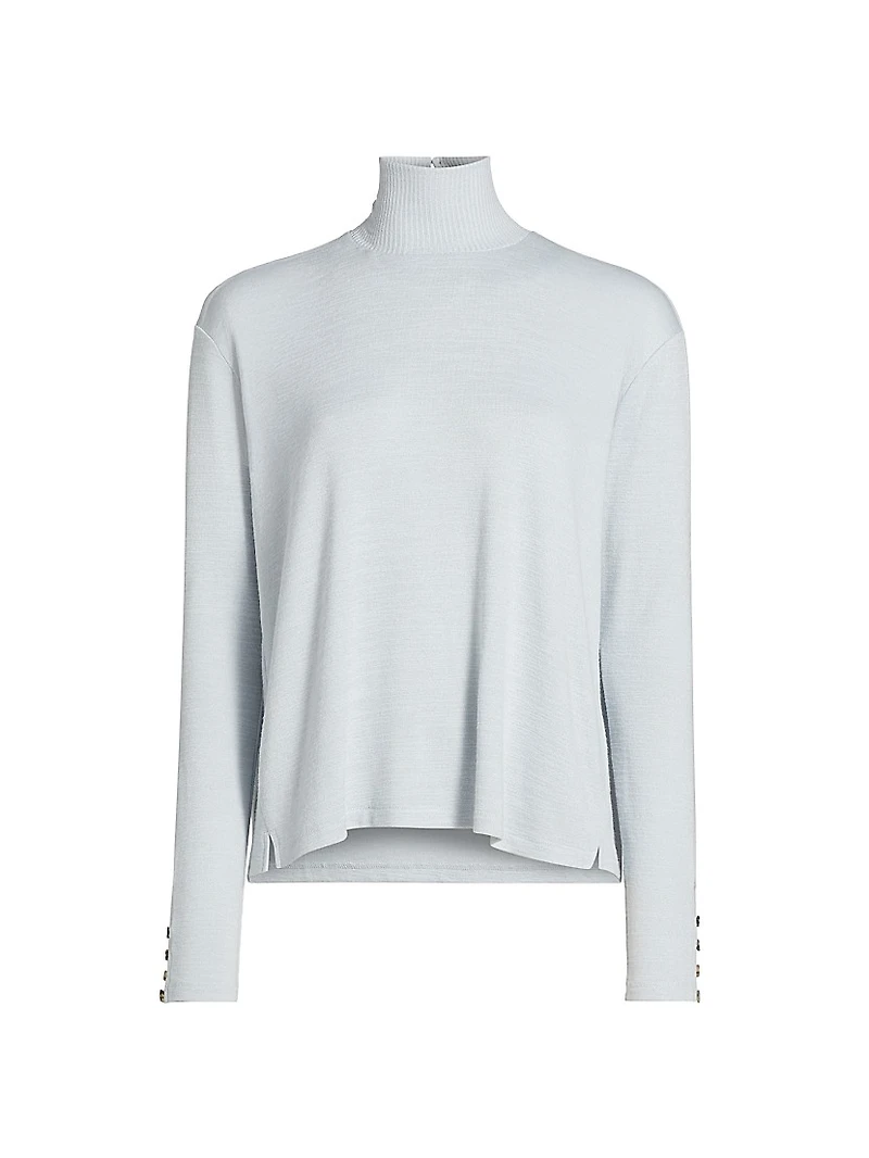 The Knit Boxy Turtleneck Sweater