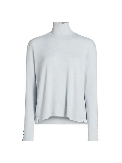 The Knit Boxy Turtleneck Sweater