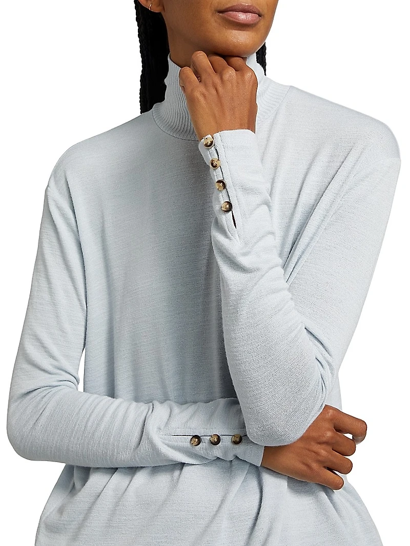 The Knit Boxy Turtleneck Sweater