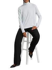 The Knit Boxy Turtleneck Sweater