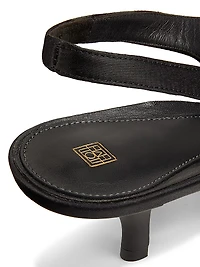 55MM Satin Slingback Pumps