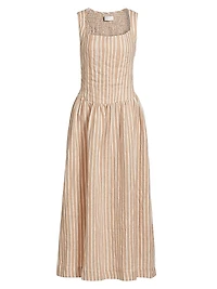 Rapture Fitted Bodice Midi-Dress