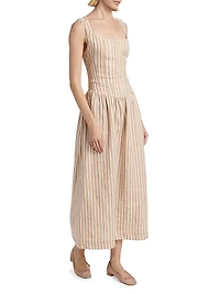 Rapture Fitted Bodice Midi-Dress