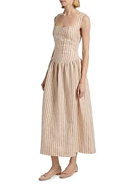 Rapture Fitted Bodice Midi-Dress