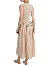 Rapture Fitted Bodice Midi-Dress