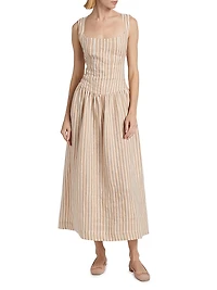 Rapture Fitted Bodice Midi-Dress