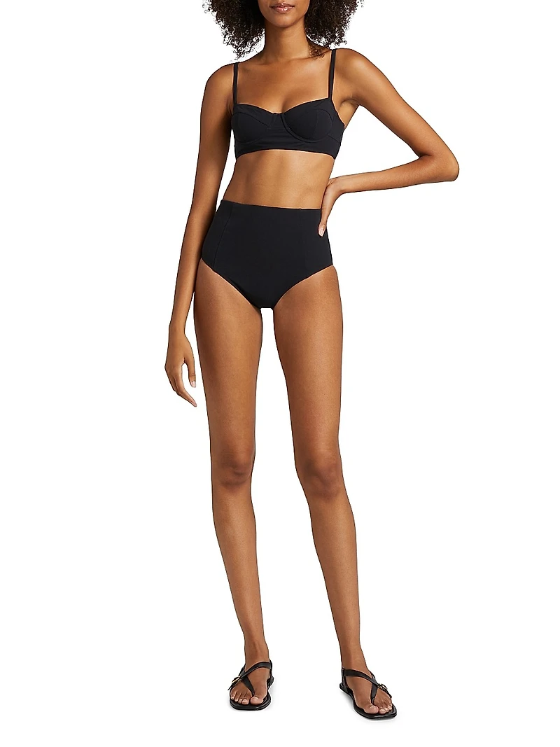 Zahara High-Rise Bikini Bottom