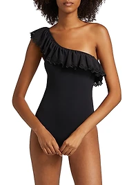 Solara Maillot One-Shoulder One-Piece Swimsuit