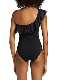 Solara Maillot One-Shoulder One-Piece Swimsuit