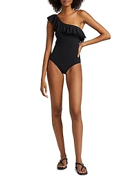 Solara Maillot One-Shoulder One-Piece Swimsuit