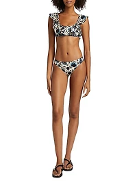 Lea Floral Bikini Bottom