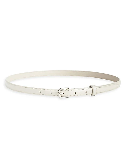 Slim Patent Leather Belt
