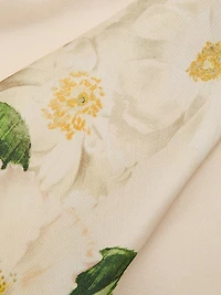 Strapless Draped Column Gown