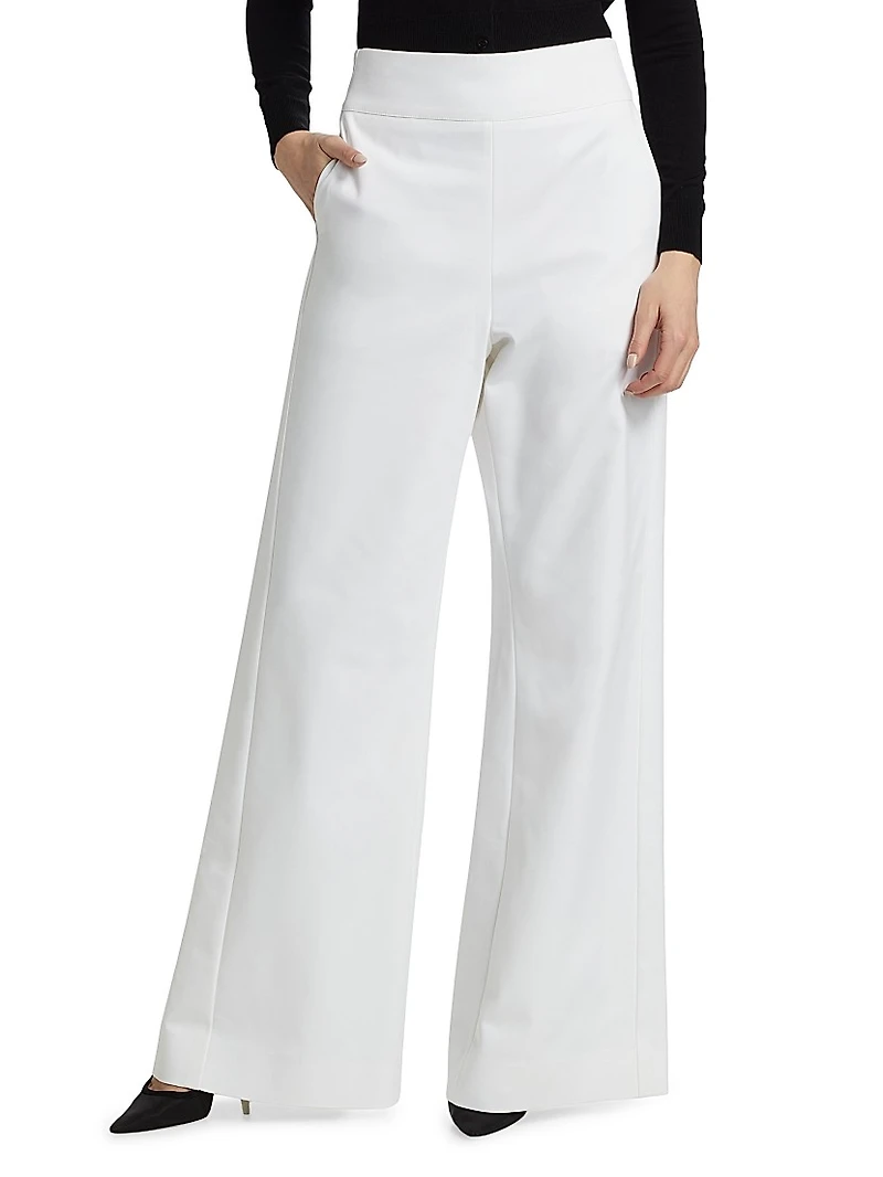 High-Rise Wide-Leg Pants