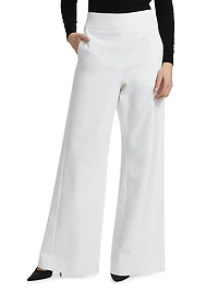 High-Rise Wide-Leg Pants