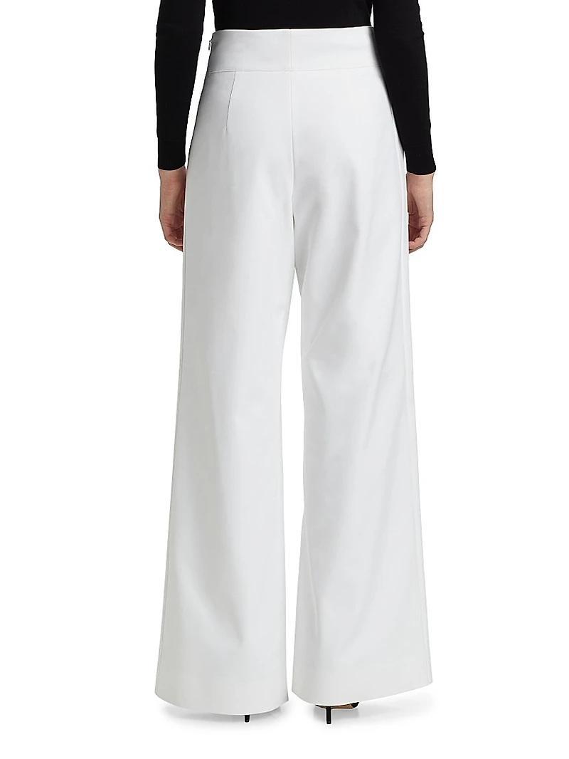 High-Rise Wide-Leg Pants