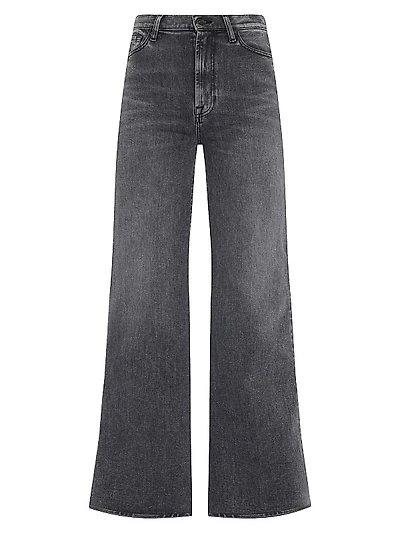 Jo Ultra High-Rise Stretch Wide-Leg Jeans