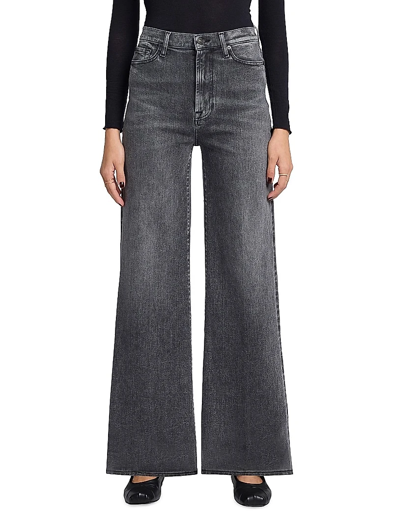 Jo Ultra High-Rise Stretch Wide-Leg Jeans