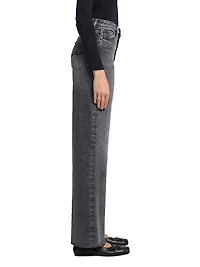 Jo Ultra High-Rise Stretch Wide-Leg Jeans
