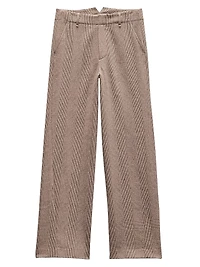 Shea Wool Straight-Leg Trousers