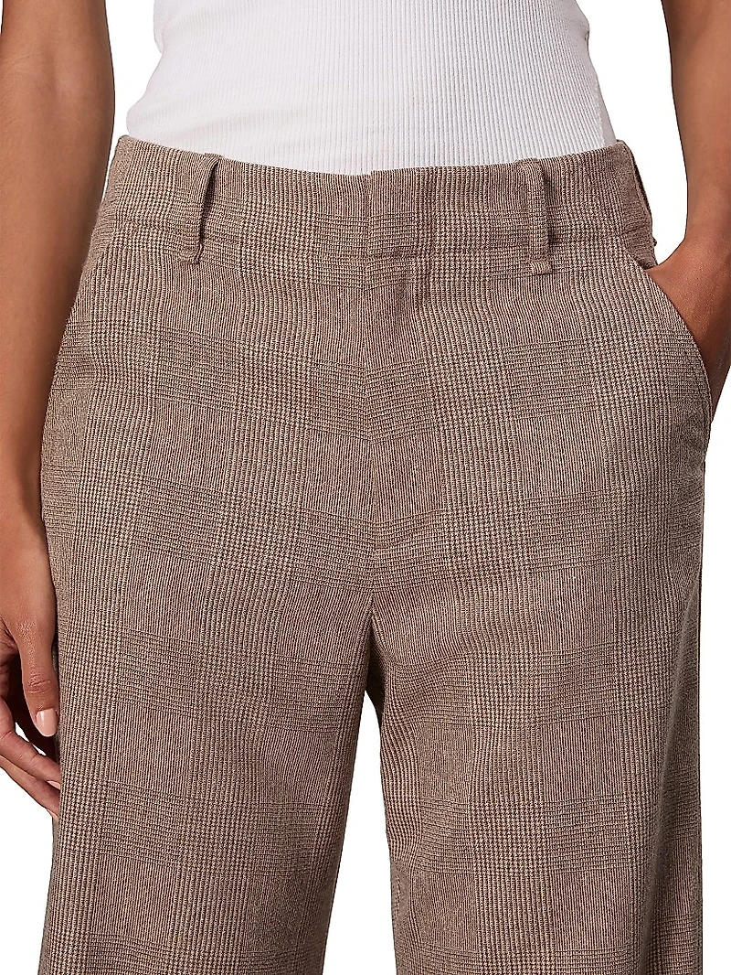 Shea Wool Straight-Leg Trousers