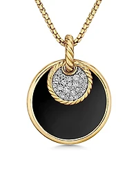 Elements Convertible Pendant Necklace in 18K Yellow Gold