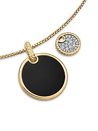 Elements Convertible Pendant Necklace in 18K Yellow Gold