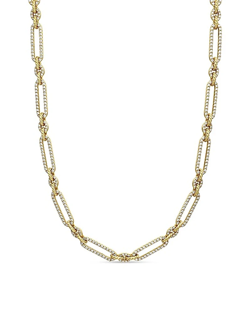 Lexington Chain Necklace in 18K Yellow Gold
