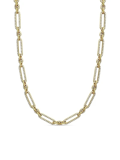 Lexington Chain Necklace in 18K Yellow Gold